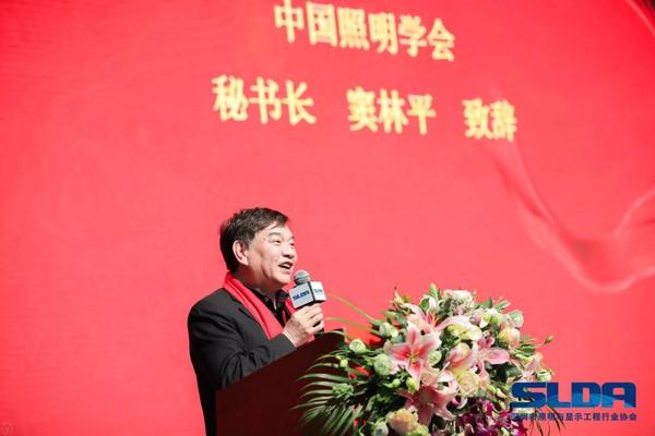 中国照明学会秘书长窦林平致辞