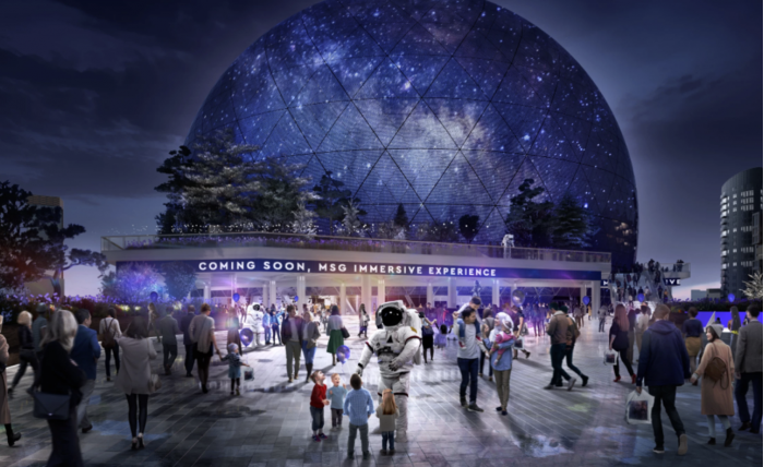 伦敦建造球形娱乐场所 将拥有世界上最大的LED屏幕